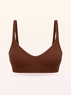 Throw-On Bralette - Chocolate