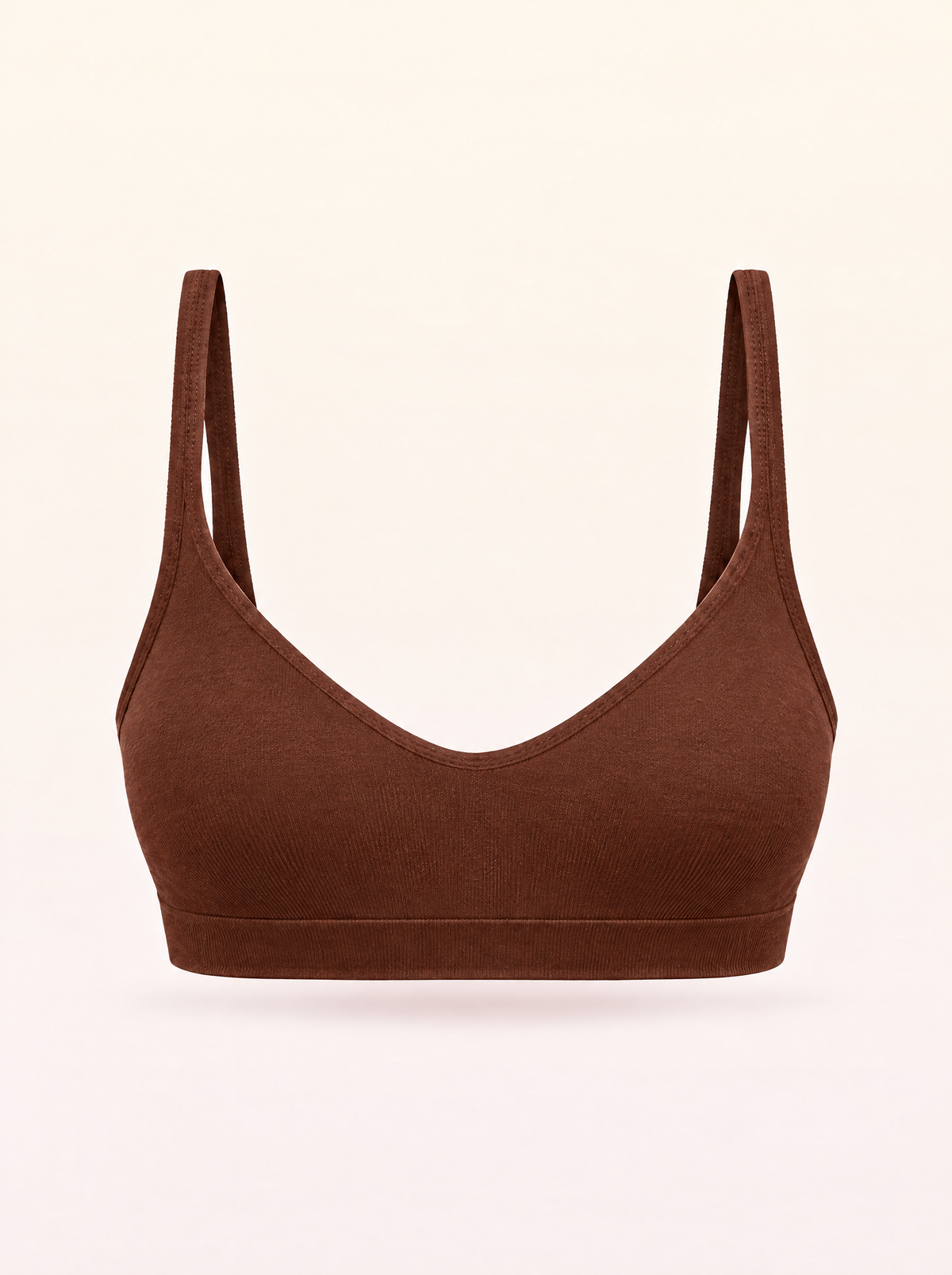 Throw-On Bralette - Chocolate