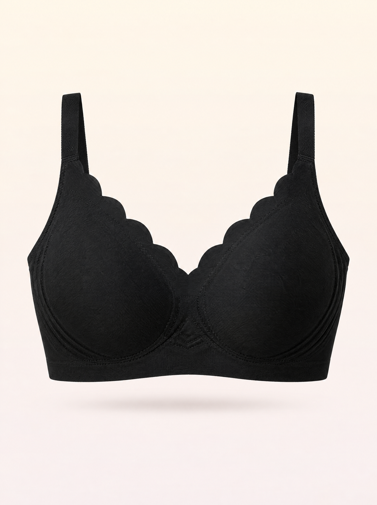 Push-Up Jelly Bra - Black