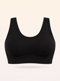 Cotton Bralette - Black
