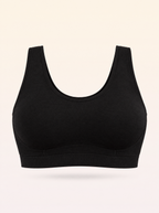 Cotton Bralette - Black