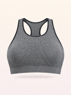Sports Bra - Heather Gray